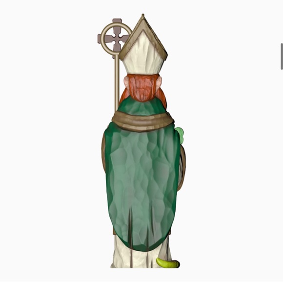 Hallmark Keepsake Saint Patrick Christmas Tree Ornament - Picture 3 of 12